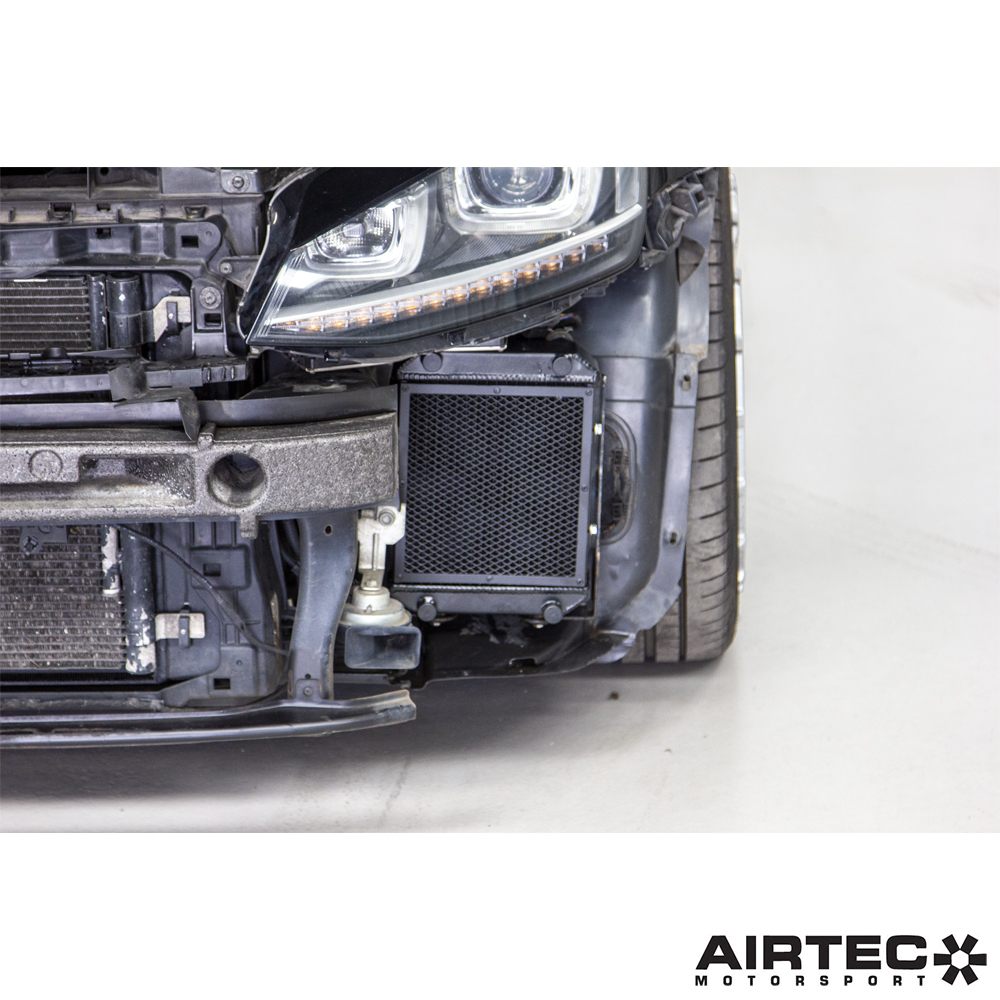 Airtec Motorsport auxilliary radiator for DSG and Engine. Golf MK7/8 R, Audi S3 8V, Audi TT