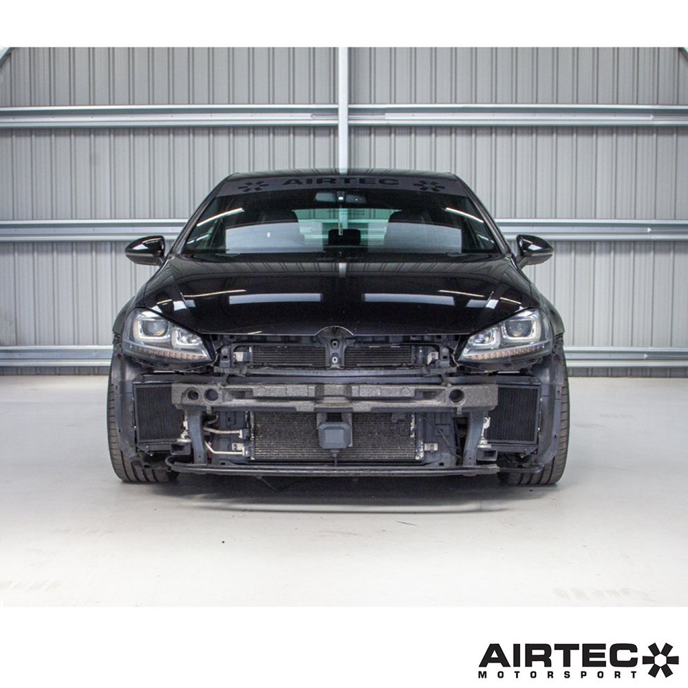Airtec Motorsport auxilliary radiator for DSG and Engine. Golf MK7/8 R, Audi S3 8V, Audi TT